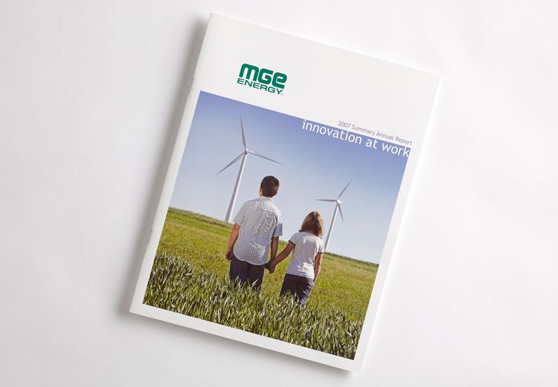 MGE Annual Report 2007 Cover